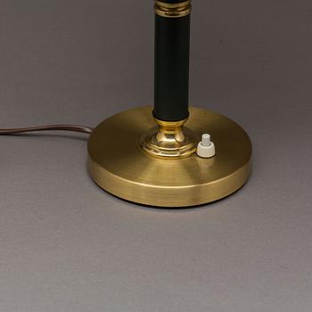 BORDSLAMPA, mässing, Boréns AB, Borås, 1900-talets mitt.