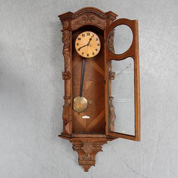 An Austrian wall regulator, late 19th century.