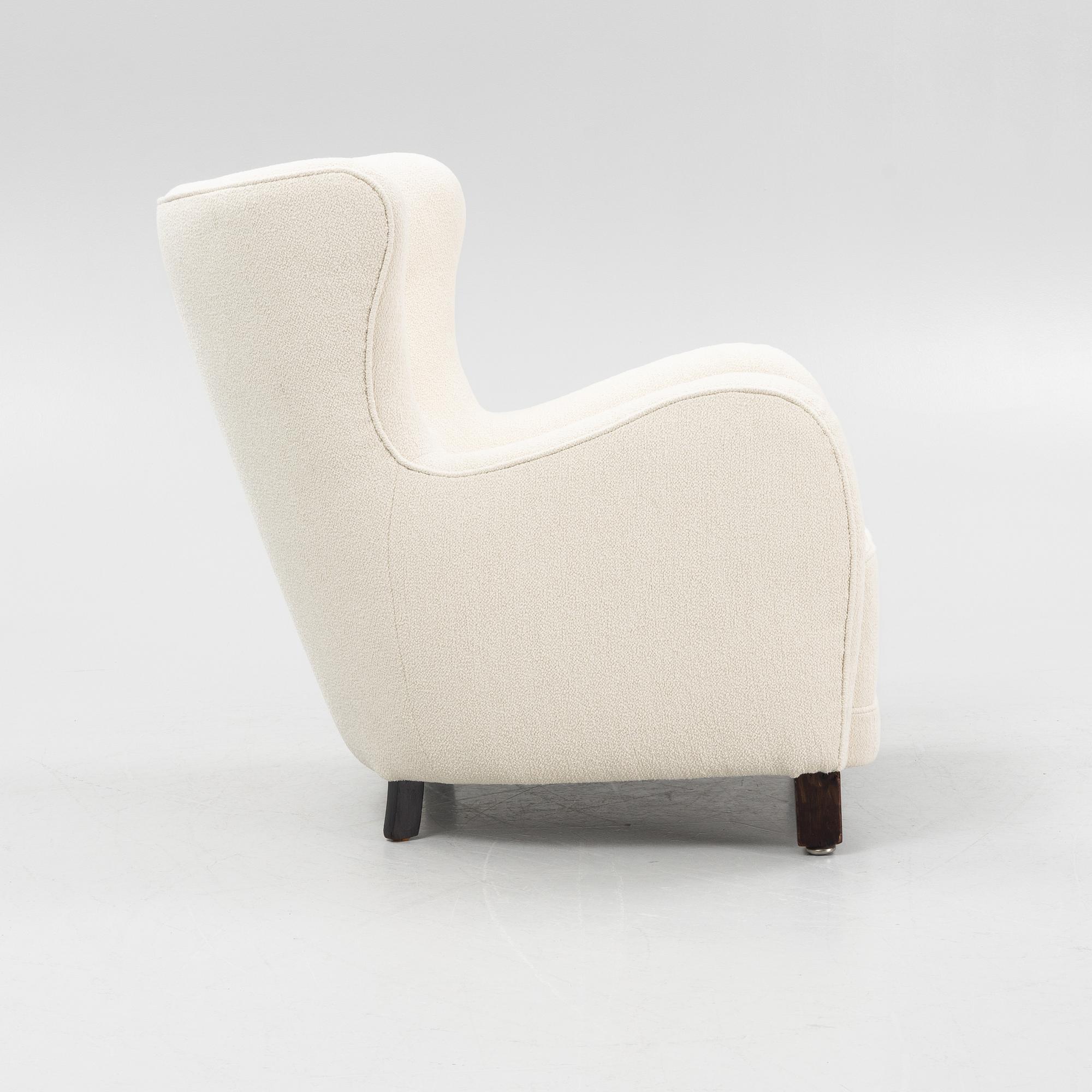 A Danish Modern armchair, 1940's.