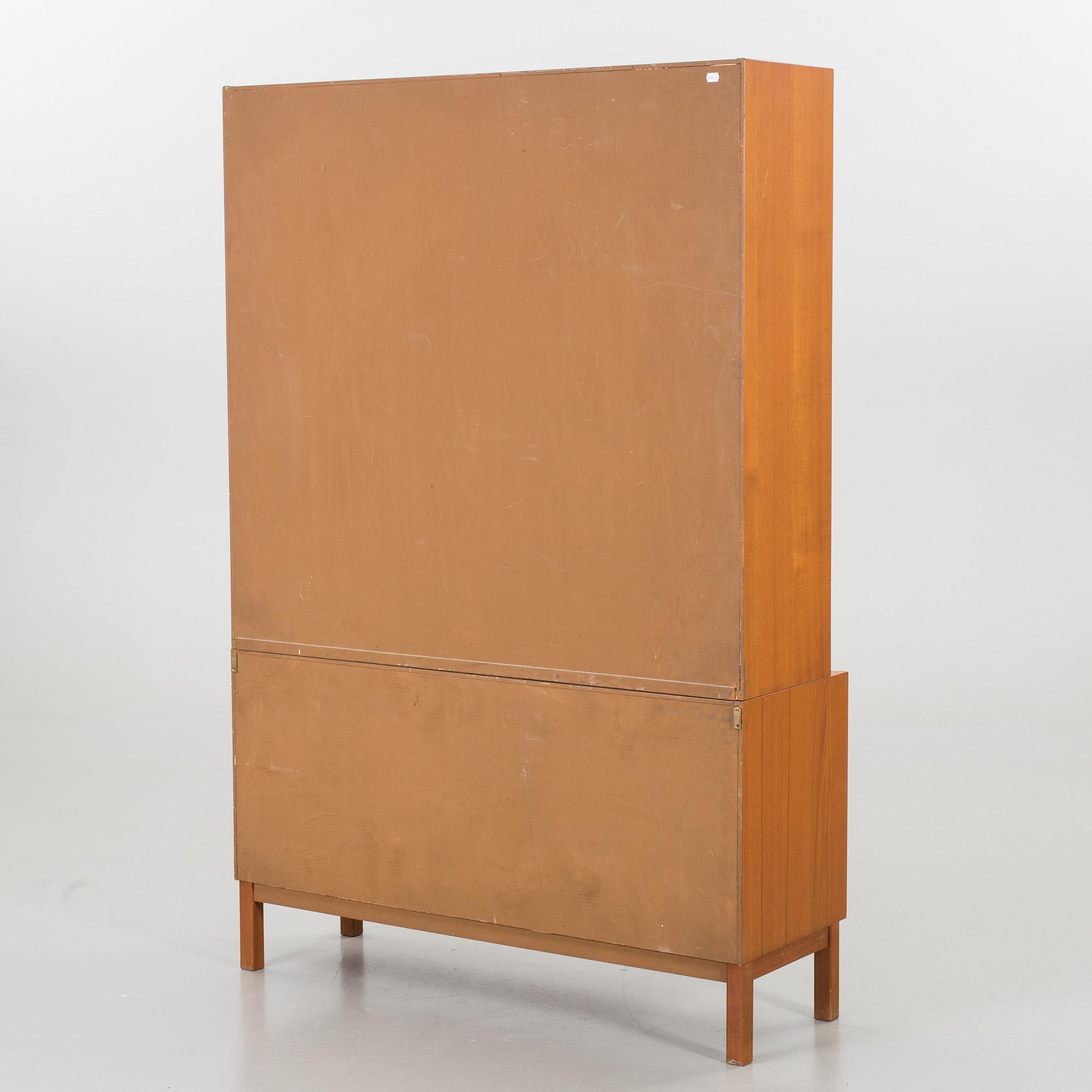 VITRINSKÅP/BOKHYLLA, "Domimonté", Nils Jonsson, Troeds.