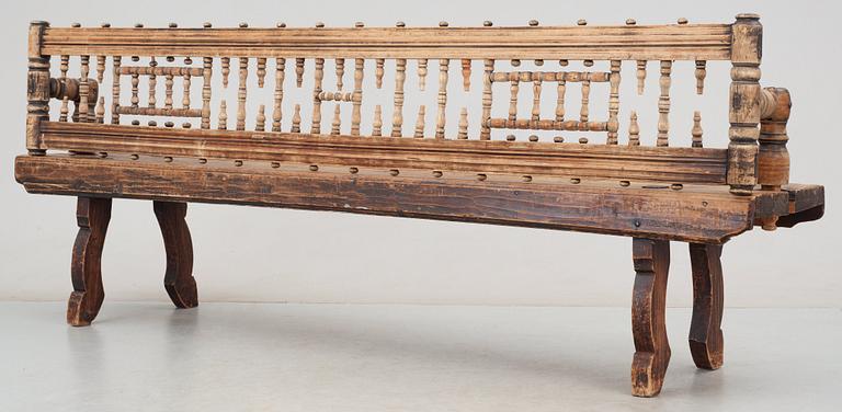 VÄNDBÄNK. Hälsingland/Dalarna, 1700/1800-tal.