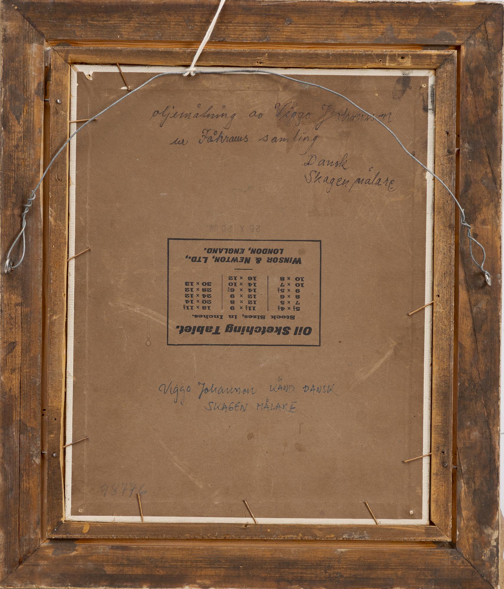 Viggo Johansen, Flower still life.