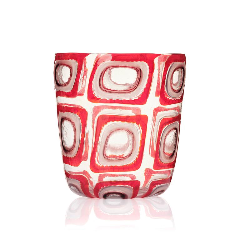Ercole Barovier, a 'Dorico ' vase, Barovier e Toso Murano Italy 1960s.