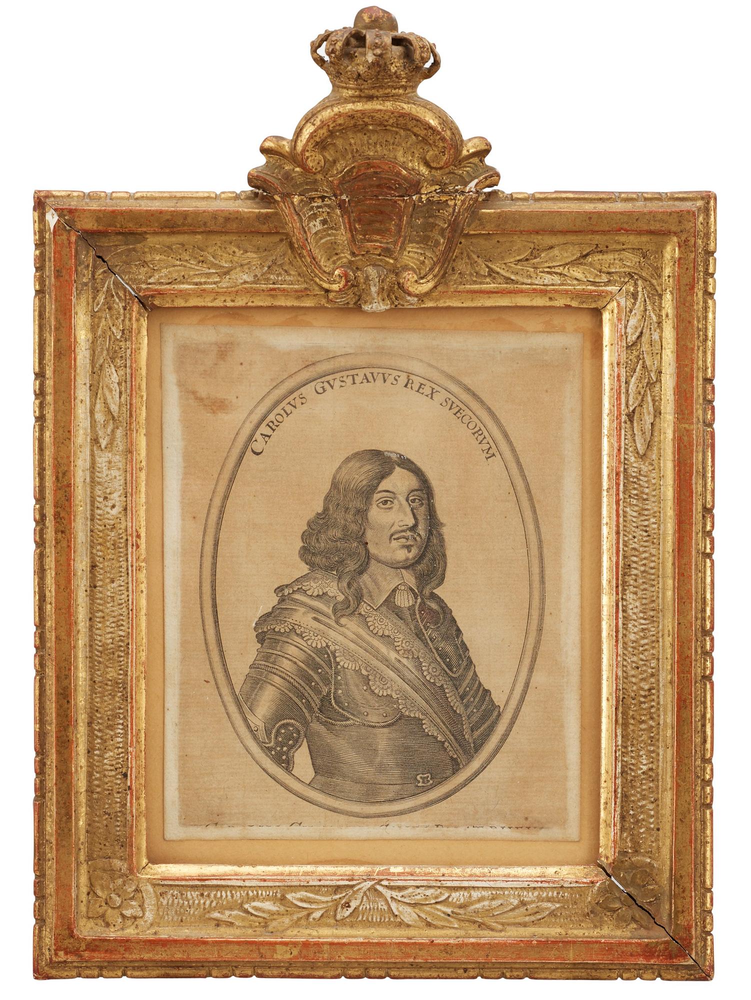 RAMAR, ett par. Gustavianska, 1700-talets slut.