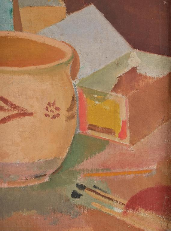 Karl Isakson, Still Life with Green Watering Can.