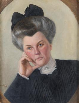 Hugo Simberg, Portrait of a Lady.