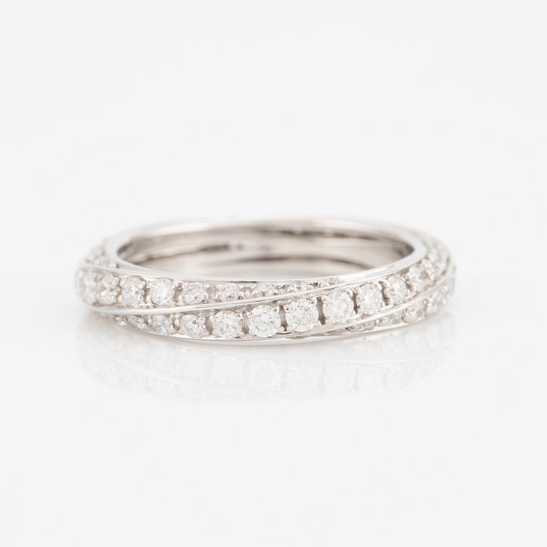 Ring, Crieri, 18K white gold with brilliant-cut diamonds.