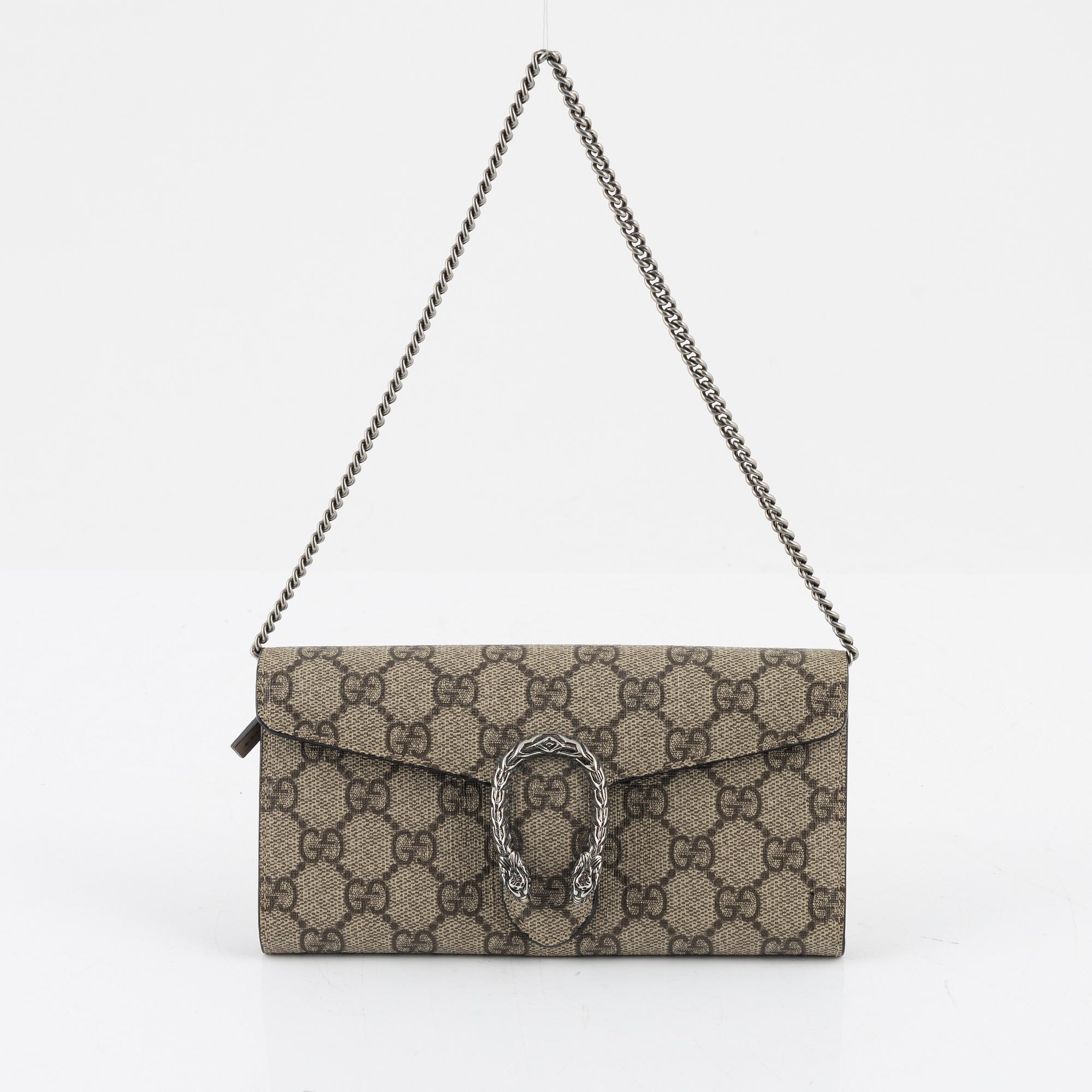 Gucci, "Dionysus chain wallet".
