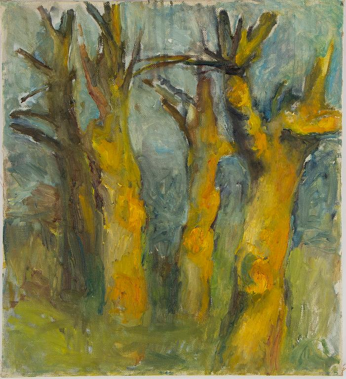 HANS WIGERT, oil on canvas, on verso signed and dated Gräskö 1960.