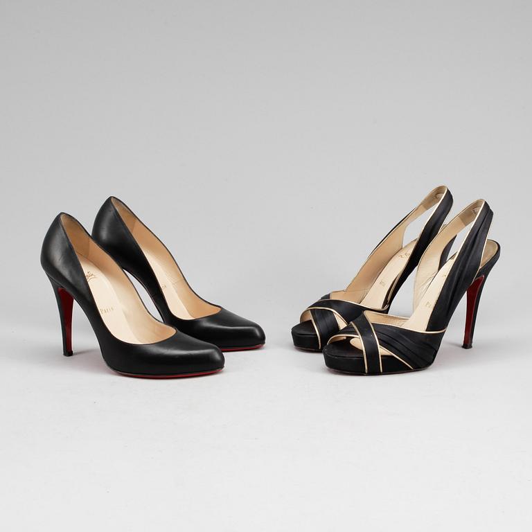 SKOR, 2 par, Christian Louboutin.