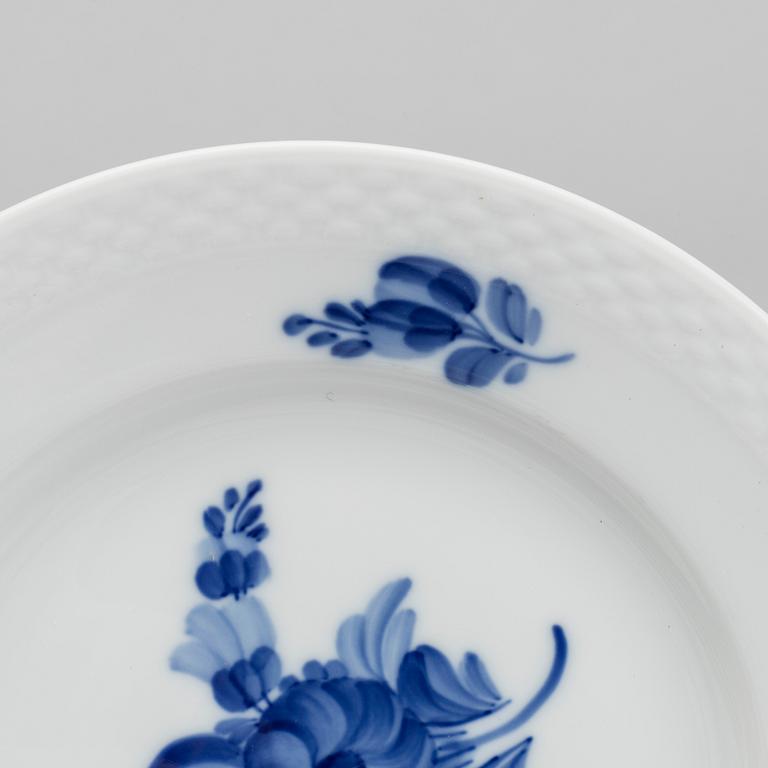 A 14 PIECES "BLÅ BLOMST" COFFEE SERVICE, Royal Copenhagen.
