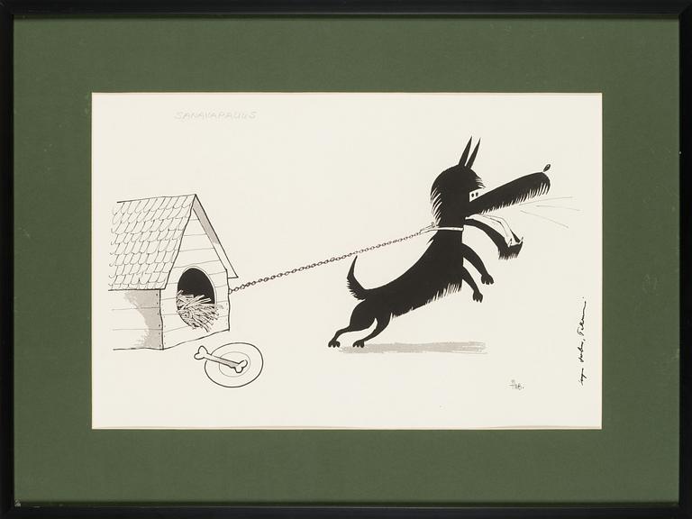 Hugo Hiibus, 'Freedom of Speech'.
