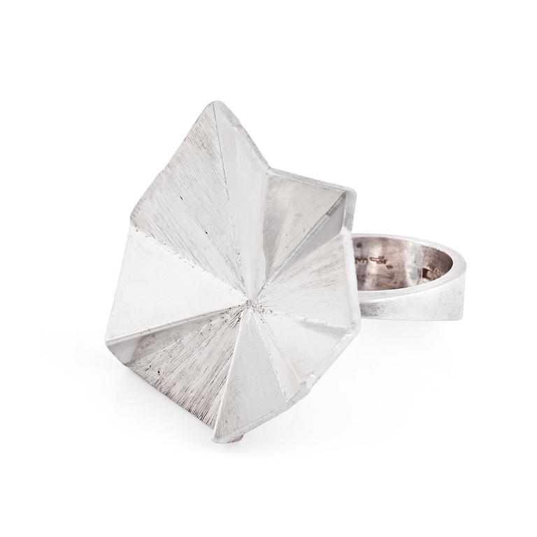 Rey Urban, a sterling silver ring, Stockholm.