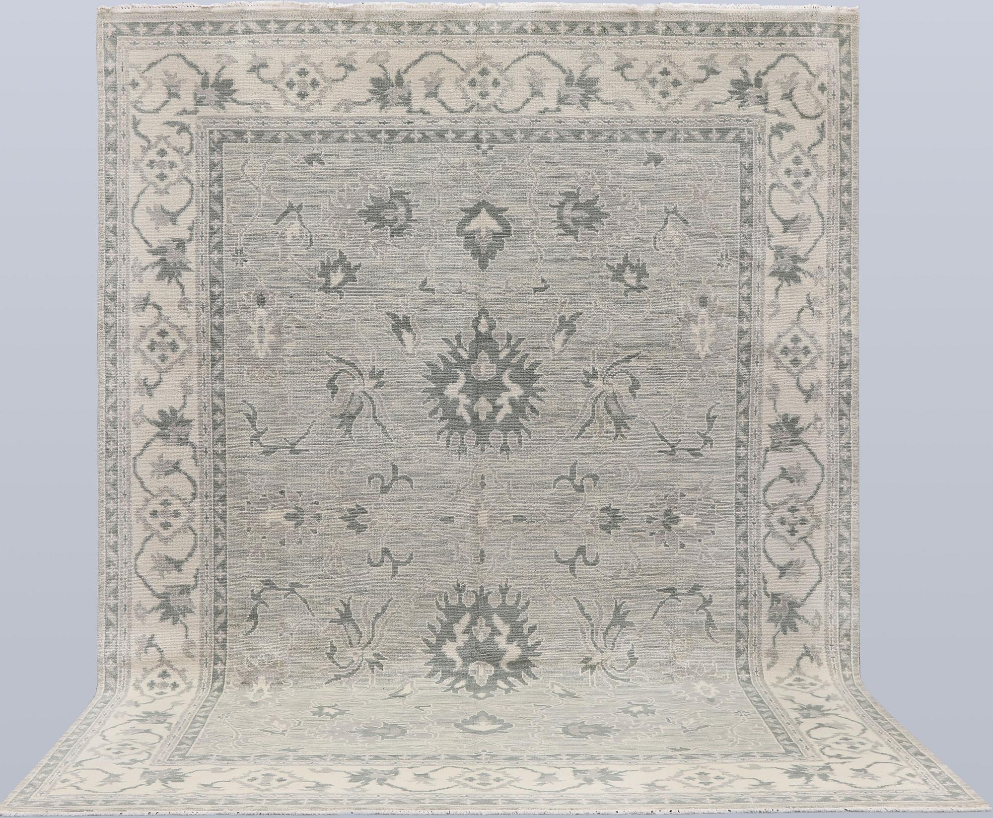 A rug, Ziegler design, approx. 368 x 279 cm.