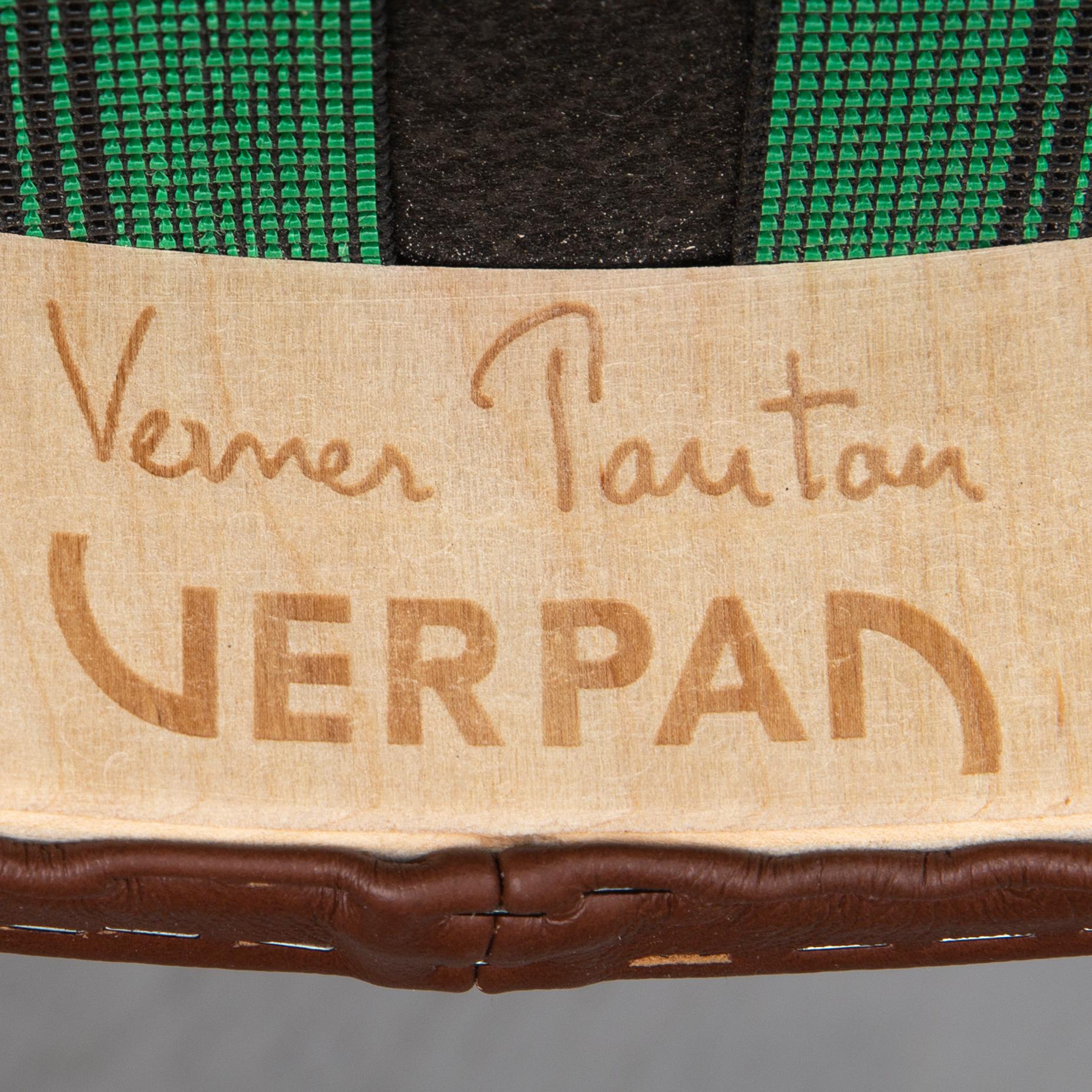 Verner Panton, four 'Series bar stool 430' bar stools, Verpan.