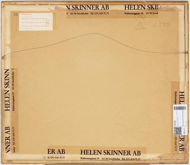 ISAAC GRÜNEWALD, mixed media on paper, signed.
