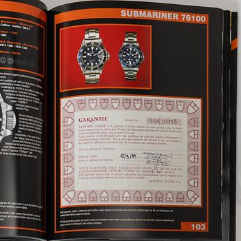 Collection of watch literature, 5 books including Omega Sportswatches by John Goldberger.