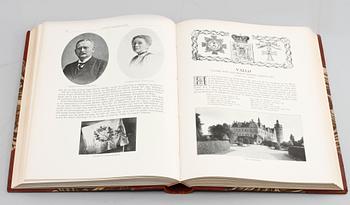 BOKVERK, 3 band, "Danske herregaarde ved 1920", Henrik Koppels Förlag, Köpenhamn, 1922-23.