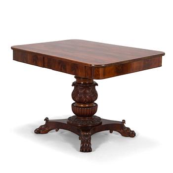 An Empire mahogany table from around 1830s-40s.