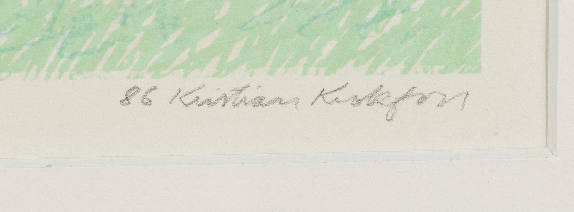 Kristian Krokfors, 'Suunnitelma'.