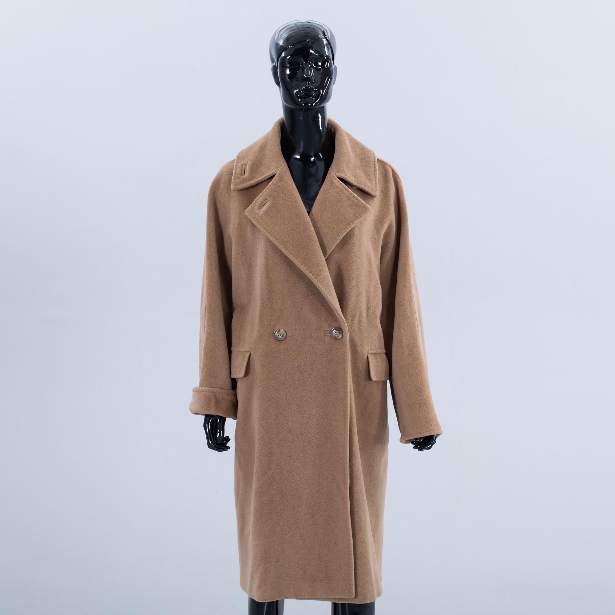 Max mara wool cashmere coat clearance