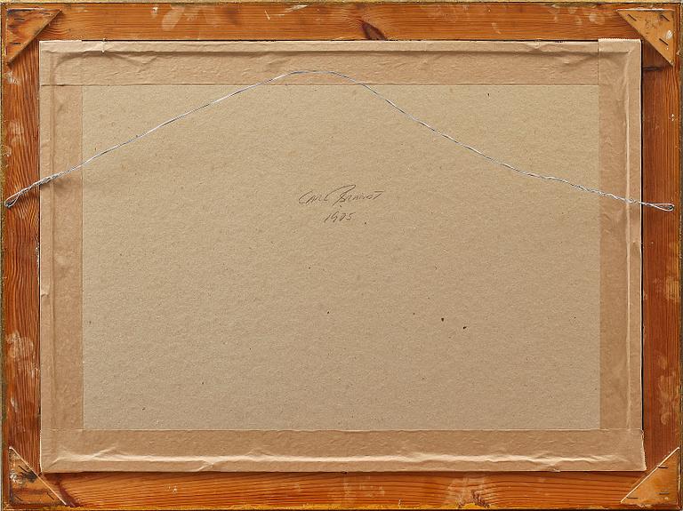 CARL BRANDT, akvarell, sign och dat 1906.