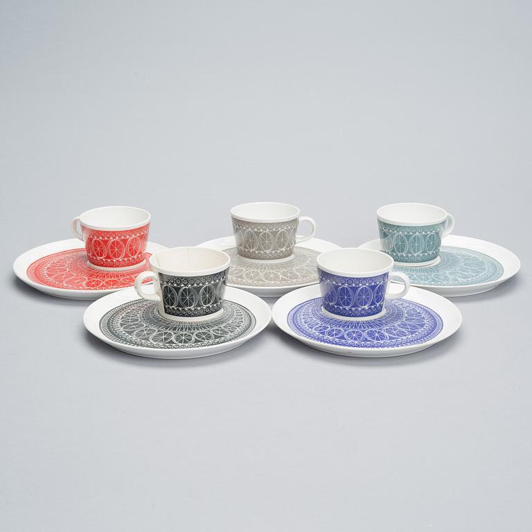 ASTIASTON OSIA, 10 kpl, "Pikapala-astiat", Arabia 1961-65.