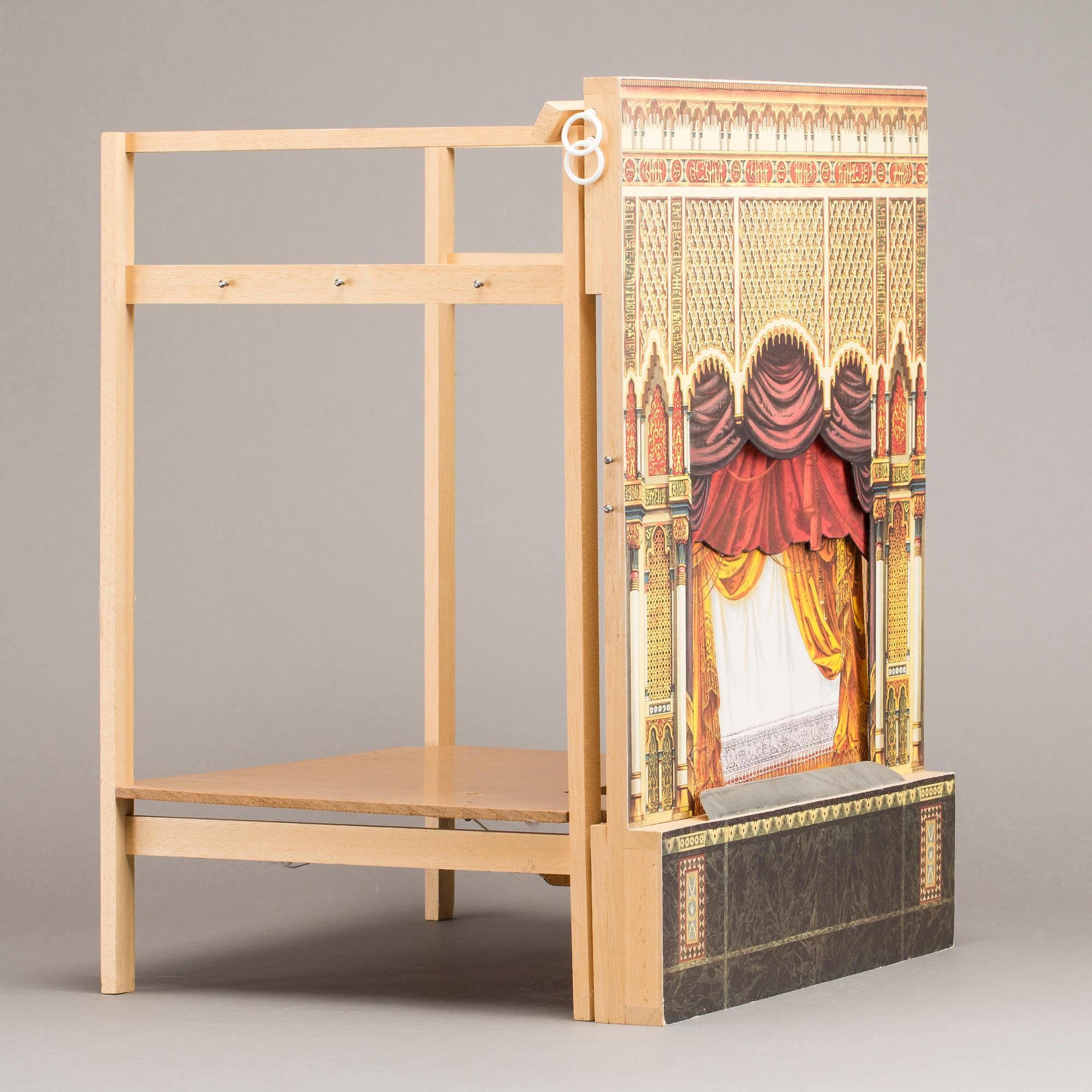 A DANISH DOLL THEATRE, 20th century.