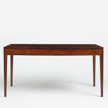 Severin Hansen, a palisander desk, Haslev Møbler, Denmark 1960s.