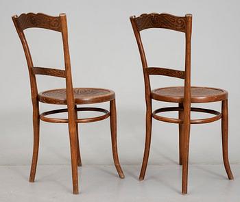 STOLAR, ett par, Jacob & Josef Kohn, Wien, omkring sekelskiftet 1900.