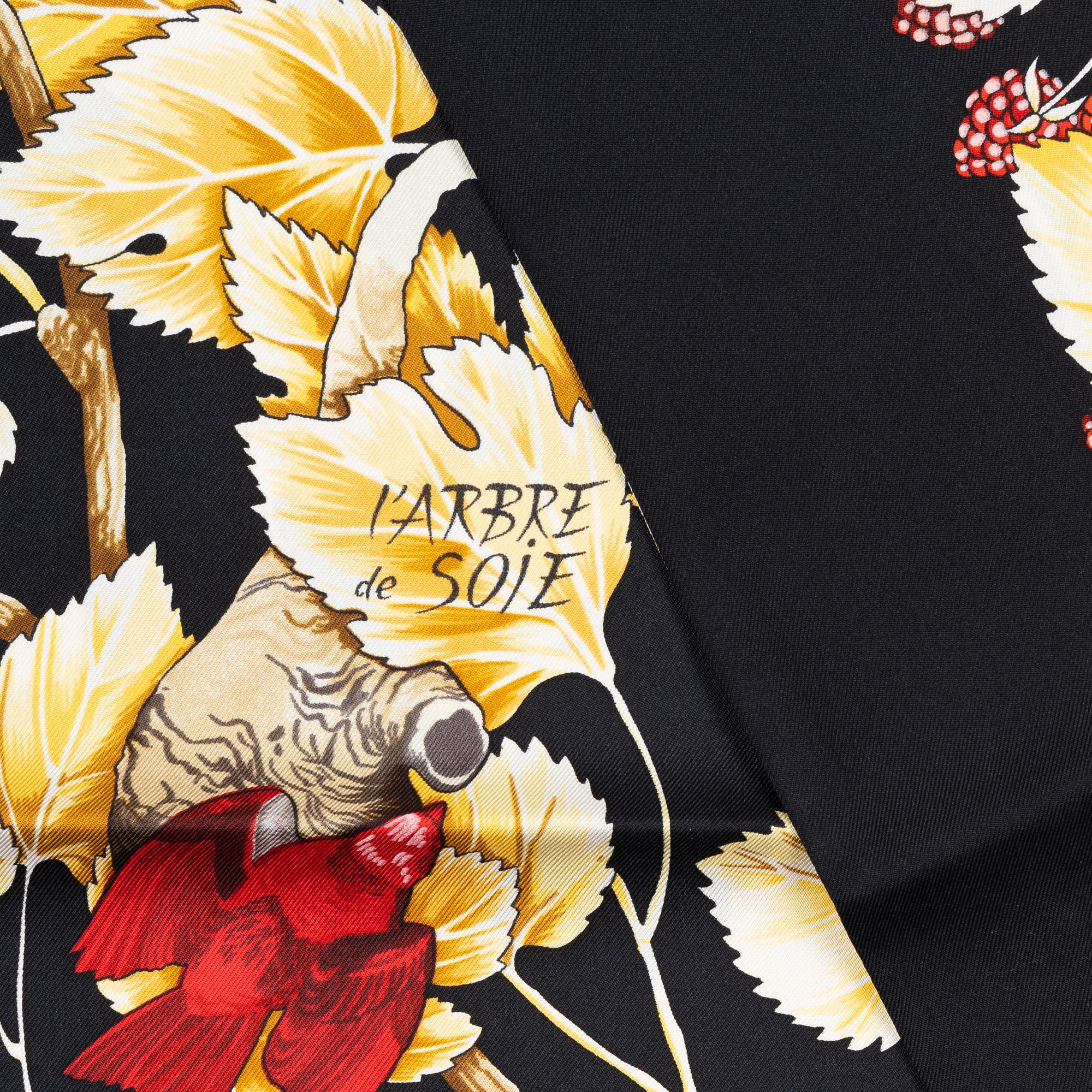 Hermès, scarf, 'L'arbre de soie'.