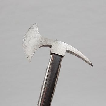 A Swedish Royal military Boarding Axe model 1780 from the Swedish Navy.