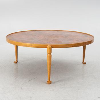 Josef Frank, a model B 2139 coffee table, Firma Svenskt Tenn, Sweden, pre 1985.