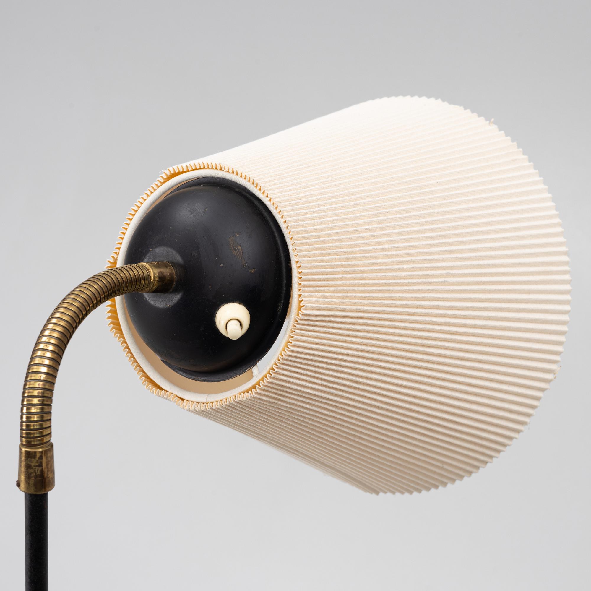 Floor lamp, mid-20th century.