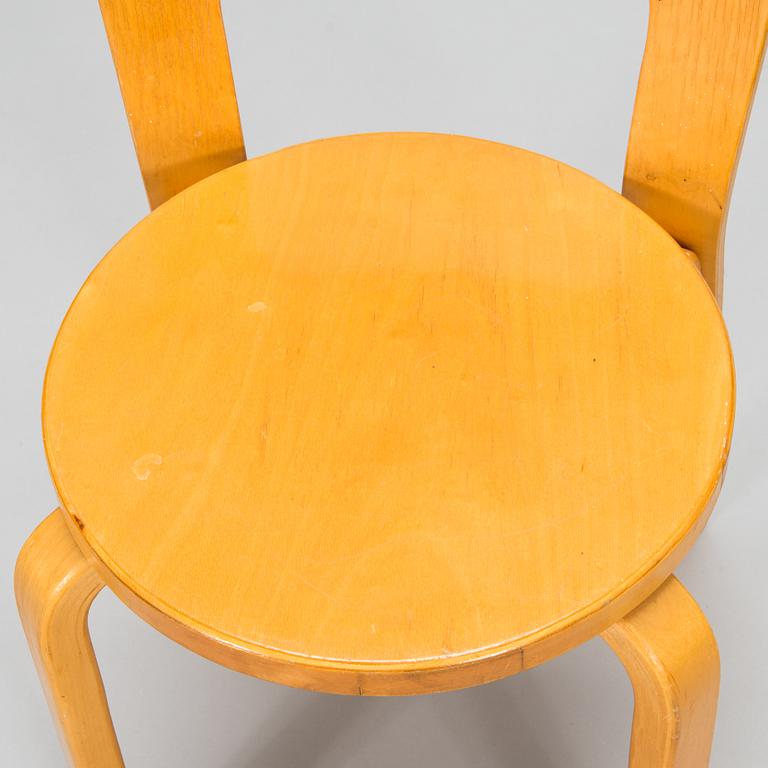 Alvar Aalto, 1970s '60' stool and '65' chair for Artek.