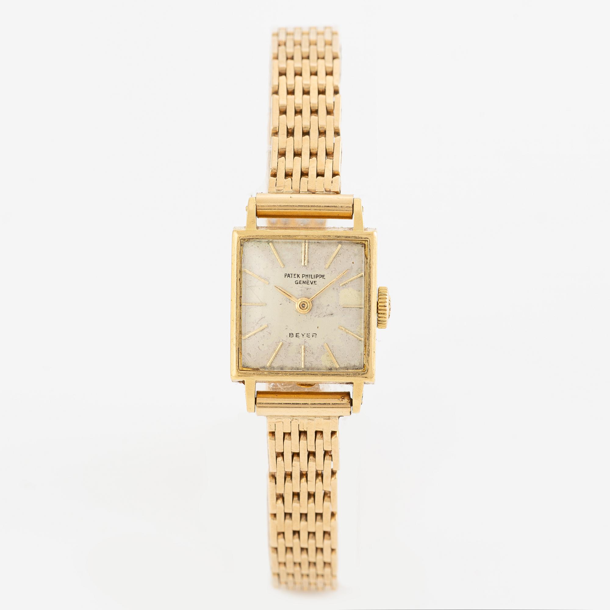 Patek Philippe, "Beyer", wristwatch, 16.5 x 18 mm.