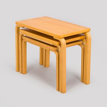 Alvar Aalto, satsbord, 3 delar, modell 88, Artek 1900-talets slut.