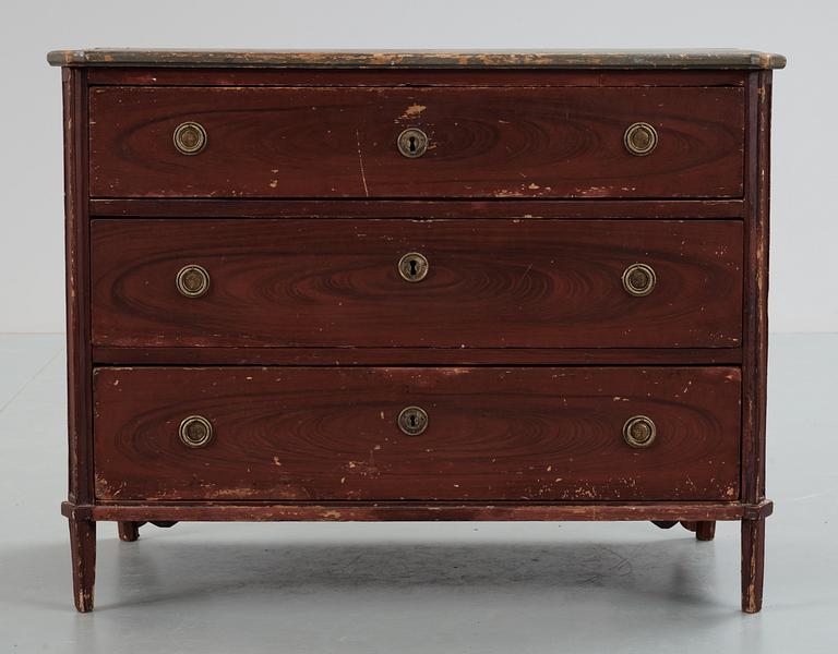 A Gustavian drawer, late 18th Century.