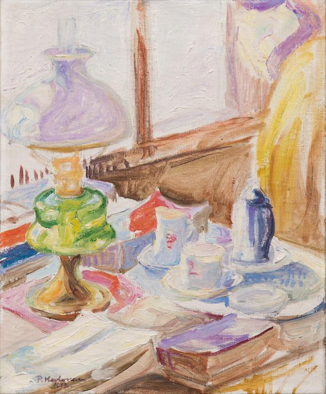 PEKKA HALONEN, BREAKFAST TABLE.