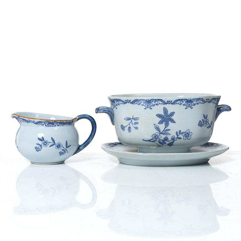 An 111-piece 'Ostindia' porcelain dinner service, Rörstrand.