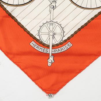 Hermès, scarf, "Les Bécanes".