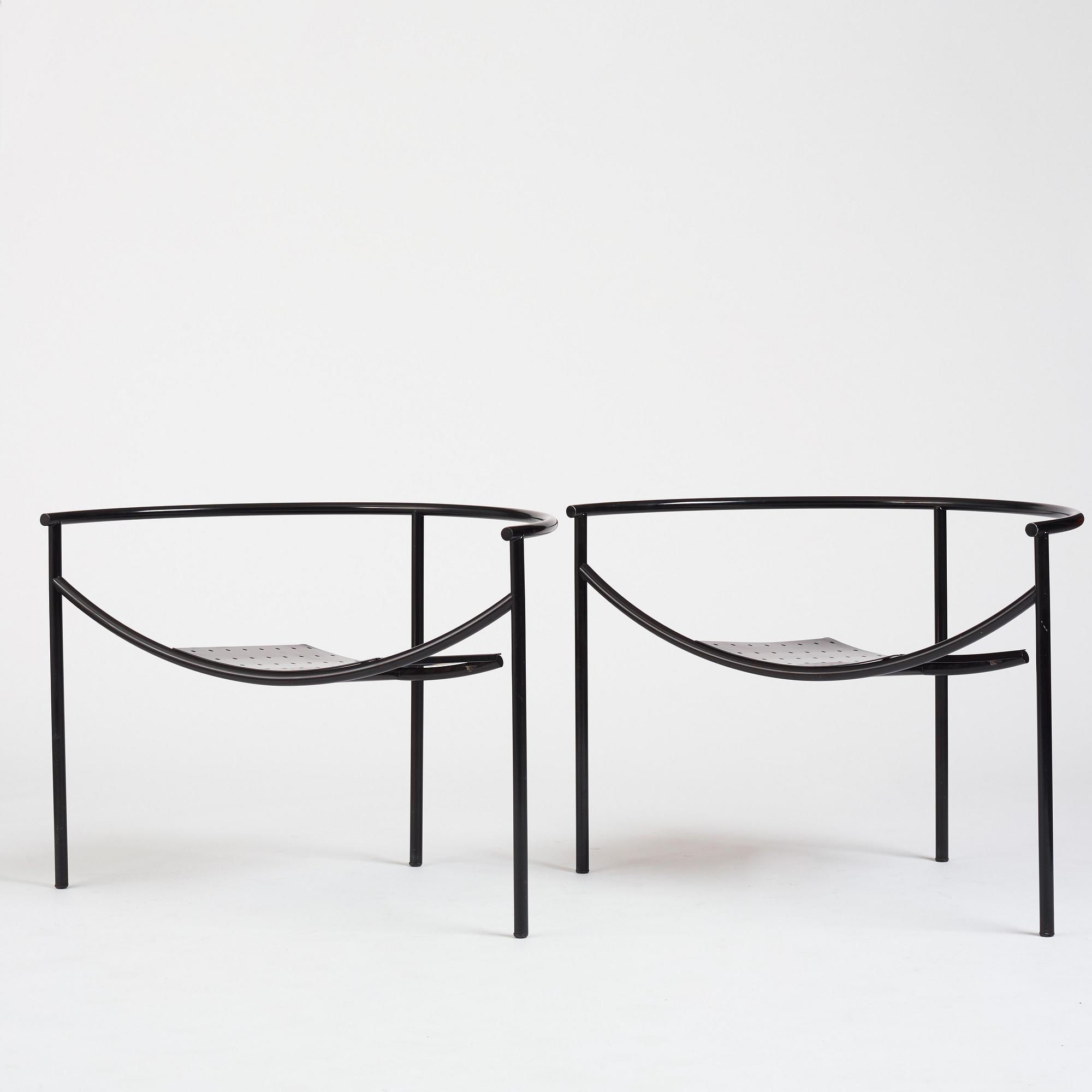 Philippe Starck, "Dr Sonderbar", fåtöljer 1 par, XO Frankrike, efter 1993.