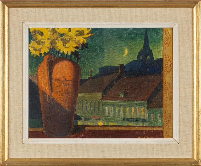 Axel Olson, Night over Halmstad.