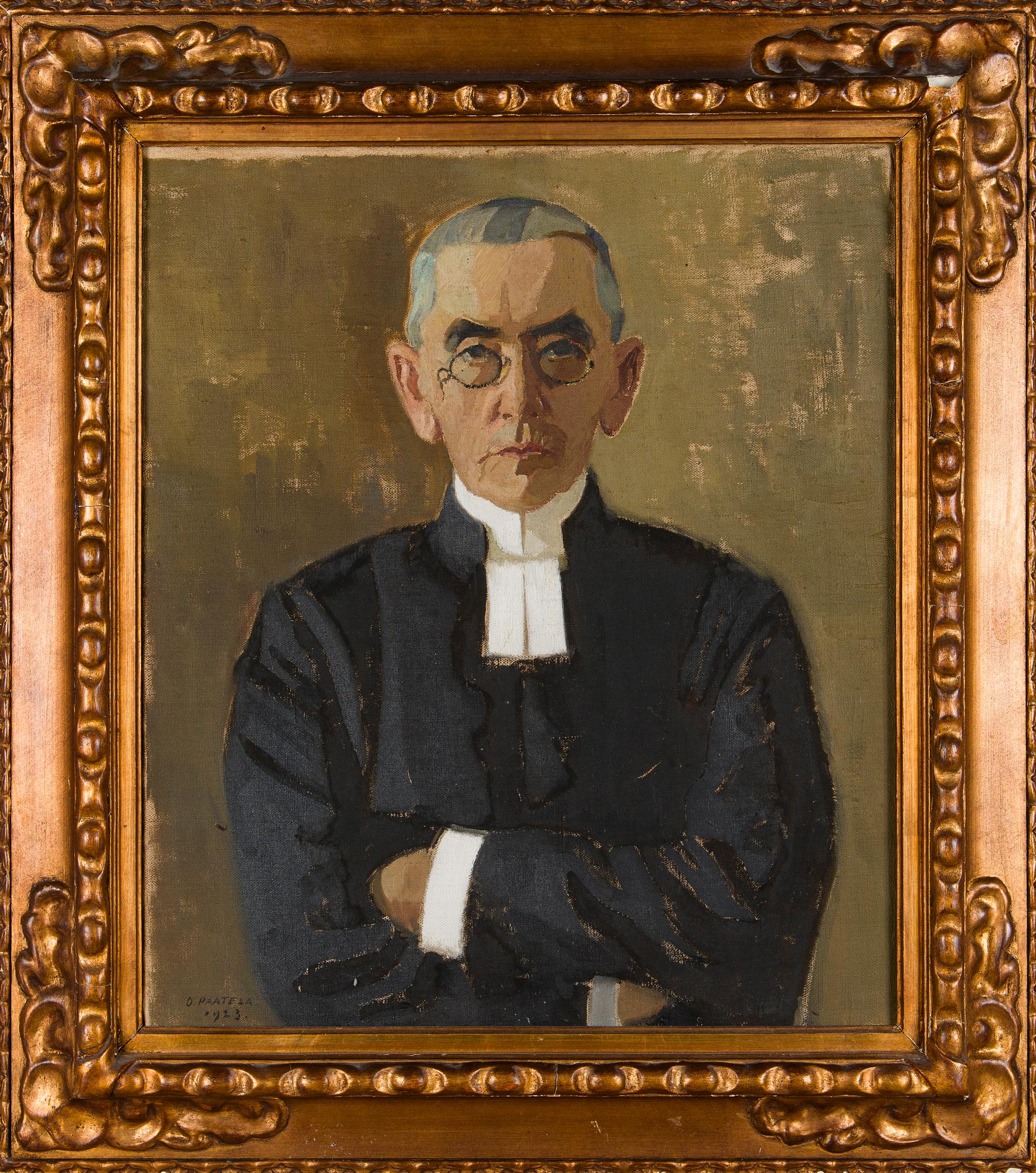 Oskari Paatela, Rovastin muotokuva (Adolf Broms).