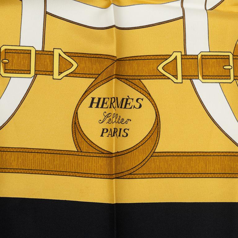 Hermès, scarf, "Eperon D'or".