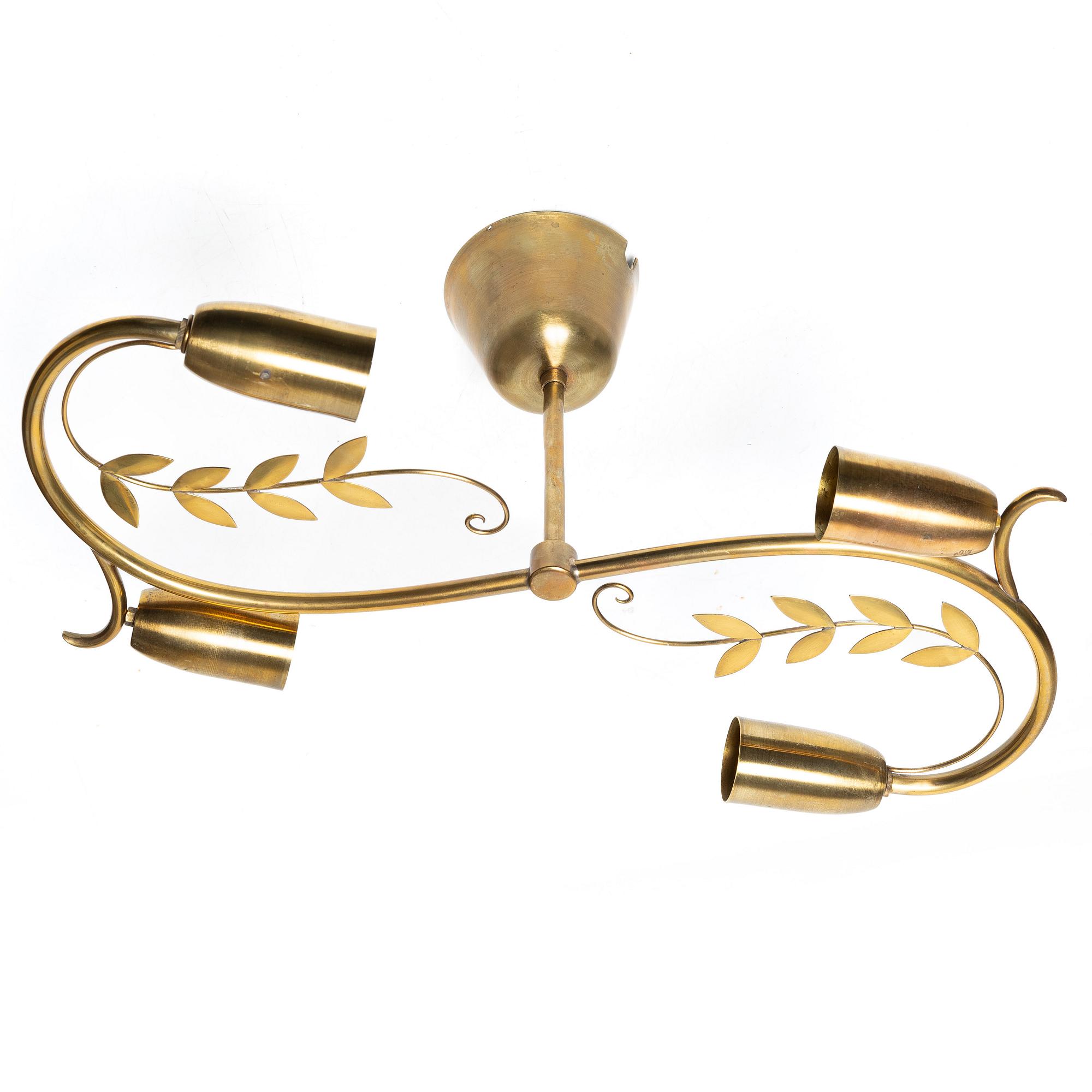 Ceiling lamp, Swedish Modern, 1930s/40s.