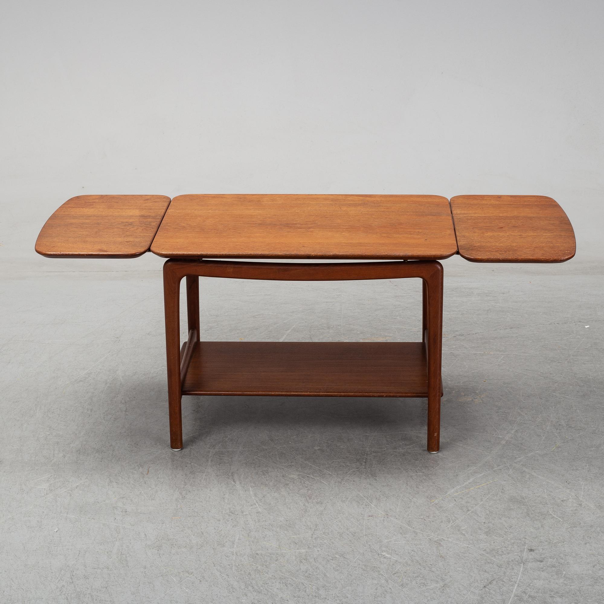 Peter Hvidt & Orla Mølgaard Nielsen, soffbord, modell fd 516, France & Daverkosen, Danmark, 1950-/60-tal.
