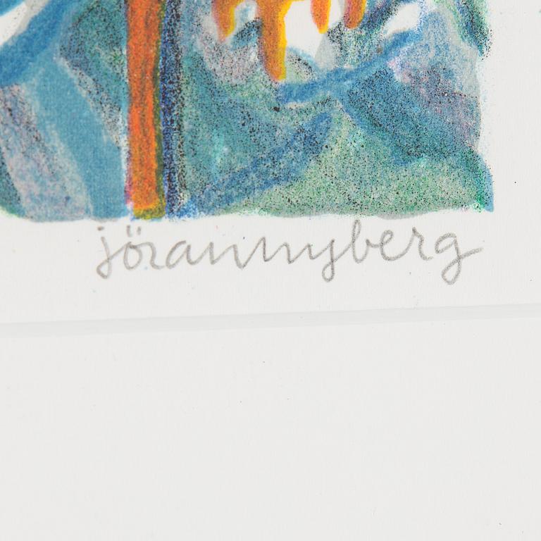 JÖRAN NYBERG, two lithographs in colours, signed and numbered 1/320 and 184/320.