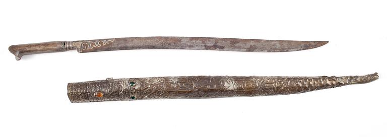 YATAGAN, orientalisk, 1800/1900-tal.