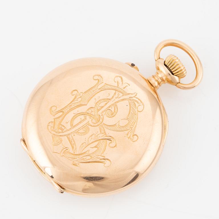 Halda, pocket watch, 39.5 mm.